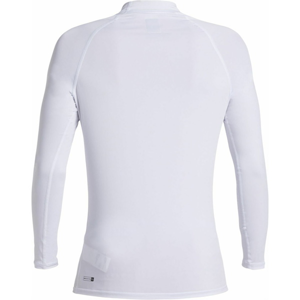 2026 Quiksilver Everyday UV50 Langærmet Lycravest Til Herrer AQYWR03131 - White